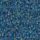 Miyuki rocailles Perlen 11/0 - Blue lined aqua ab 11-339